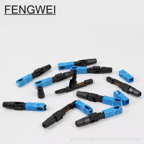 China FTTH Quick Connector 0.3dB fiber cable fast connector Supplier